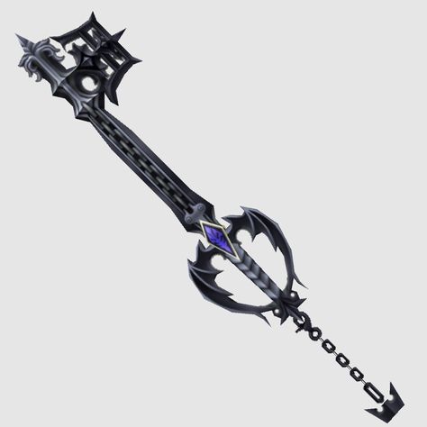 Oblivion Keyblade, Keyblade Tattoo, Kingdom Hearts Tattoo, Kingdom Hearts Keyblade, Sketching Reference, Chain Of Memories, Blade Tattoo, Riku Kingdom Hearts, Spidersona Ideas