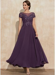 JJsHouse A-Line Scoop Neck Ankle-Length Sequins Zipper Up Sleeves Short Sleeves >=100 <=150 No Plum Spring Summer Fall General Plus Chiffon Lace Height:5.7ft Bust:34in Waist:24in Hips:35in Mother of the Bride Dress. #JJsHouse #ALine #ScoopNeck #AnkleLength #Sequins #ZipperUp #Sleeves #ShortSleeves #>=100 #<=150 #No #Plum #Spring #Summer #Fall #General #Plus #Chiffon #Lace #MotheroftheBrideDress Mother Of The Groom Dresses Jj'shouse, Mother Of The Groom Dresses Midi Length, Mother Of The Bride Dresses Autumn, Mother Of The Bride Dresses 2022, Aline Mother Of Bride Dress, Mom Of The Bride Dresses Fall, Mother Of The Bride Dresses Plum, Purple Mother Of The Groom Dresses, Ankle Length Mother Of The Bride Dresses