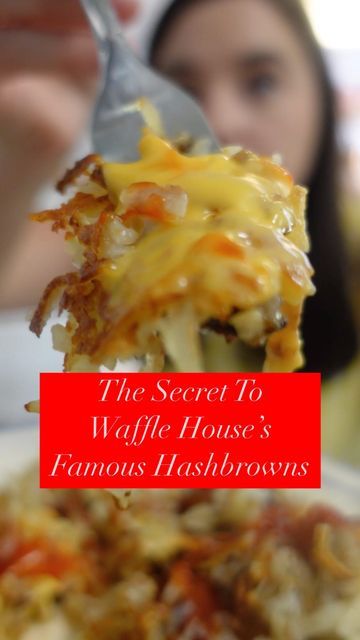 Waffle House Hashbrowns, Hashbrown Recipes, Waffle House, Ideas For Dinner, Tater Tots, Hash Browns, Cast Iron Cooking, Southern Living, Tater Tot