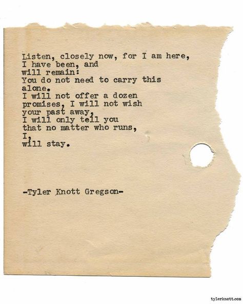 Typewriter Series #1803 by Tyler Knott Gregson Tyler Knott Gregson Typewriter Series, Typewriter Series, Tyler Knott Gregson, Poem Quotes, Poetry Quotes, Love Poems, Typewriter, Pretty Words, Beautiful Quotes