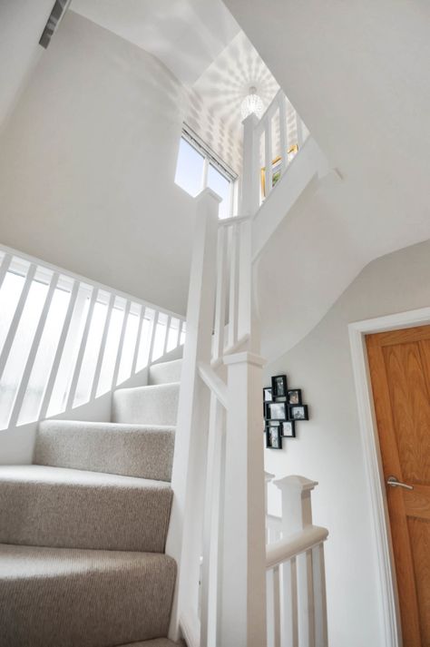 Dormer Loft Conversion Uk, Uk Loft Conversions, Staircase Before And After Renovation, 2 Bed Loft Conversion Plans, 1930s Loft Conversion Bedroom, Basic Loft Conversion, Loft Bedroom With Ensuite, Staircase To Loft Conversion, Bungalow Loft Conversion Stairs