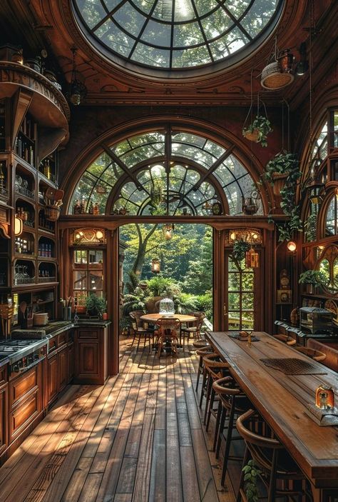 Casa Hobbit, Lots Of Windows, Inspire Me Home Decor, Dream House Rooms, Fantasy House, Dream Room Inspiration, Dream House Interior, Design Your Dream House, Alam Yang Indah