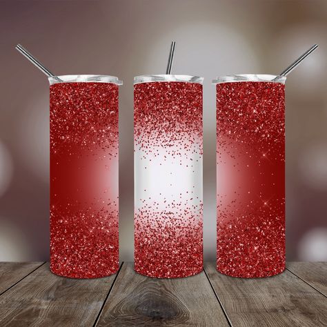 Red Ombre, Vinyl Transfer, 20 Oz Tumbler, 20oz Tumbler, Sublimation Png, Tumbler Wrap, Sublimation Designs, Shop House, Print On Demand