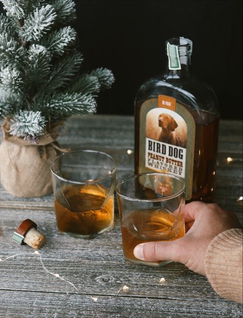 Bird Dog Whiskey For The Holidays Bird Dog Whiskey, Flavored Whiskey, Peanut Butter For Dogs, Whiskey Recipes, Bird Dog, Bird Dogs, Jack Daniels Whiskey Bottle, Bourbon Whiskey, Cookies Recipes Christmas