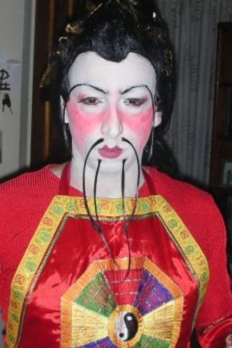 Chinese emperor Guy Transformation, Chinese Emperor, Pantomime, Costumes Ideas, Costume Makeup, Makeup, Funny, Pins, Quick Saves