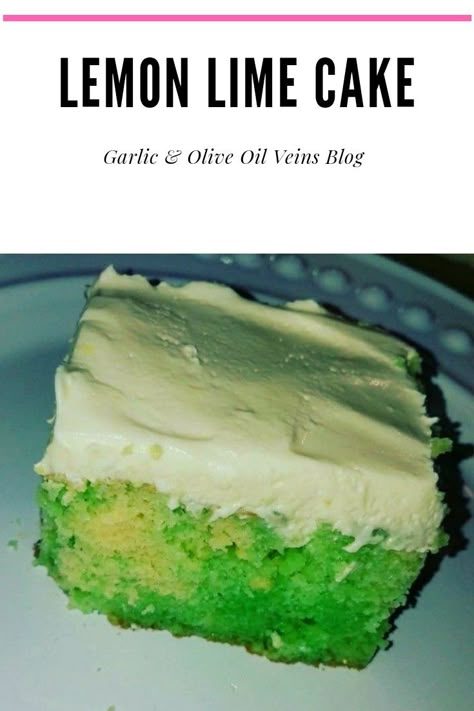 Lemon Lime Cake Recipe, Lime Poke Cake, Lemon Lime Cake, Lime Cake Recipe, Poke Cake Jello, Coconut Poke Cakes, Pudding Poke Cake, Light Dessert, Jello Cake