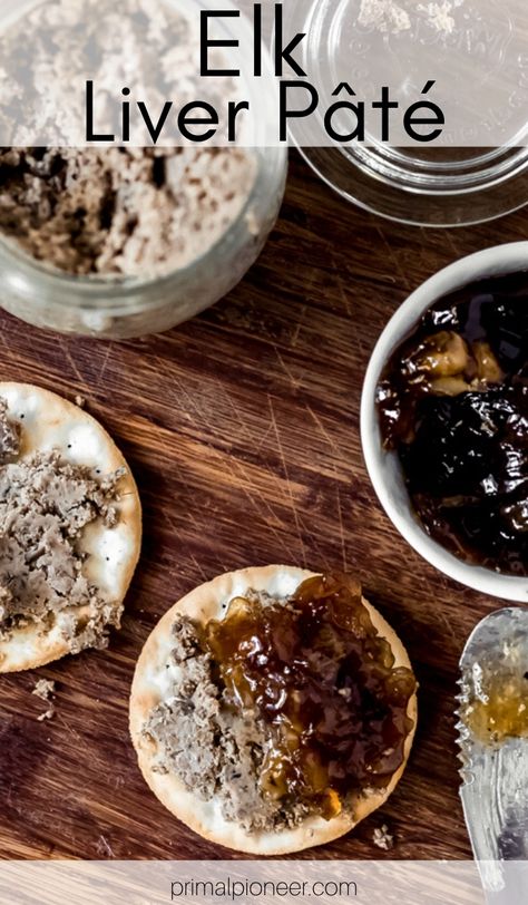 This Elk Liver Pâté honors the whole harvest by putting to use the elk liver instead of simply throwing it away. Elevate the traditional liver & onions into this liver pâté with a sweet and savory onion jam. Liver Pate Recipe, Maggie Beer, Elk Recipes, Bacon Jam Recipe, Liver Pate, Pate Recipes, Liver And Onions, Liver Recipes, Deer Meat Recipes