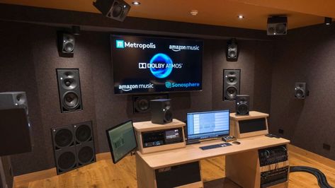 Amazon has announced a new Music Unlimited streaming plan, which offers spatial audio support for any pair of headphones. We have the details… Dolby Atmos Studio, Surround Sound Ideas, Chris Haslam, Studio Speakers, Floor Standing Speakers, Surround Sound Speakers, Logic Pro, Ceiling Speakers, Sound Studio