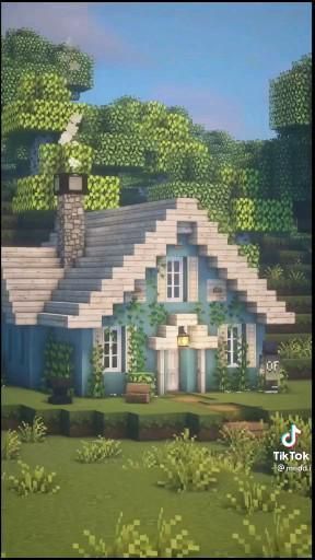 Casas Do Minecraft, Minecraft Cottagecore House, Minecraft Cottagecore, Houses Minecraft, Cottagecore House, Rumah Minecraft Sederhana, Minecraft Mansion, Minecraft House Plans, Bangunan Minecraft