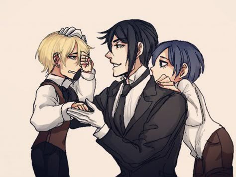 Ciel And Alois, Black Butler Alois, Black Butler Funny, Alois Trancy, Black Butler Manga, Black Butler Characters, Black Butler 3, Black Butler Ciel, Sebastian Michaelis