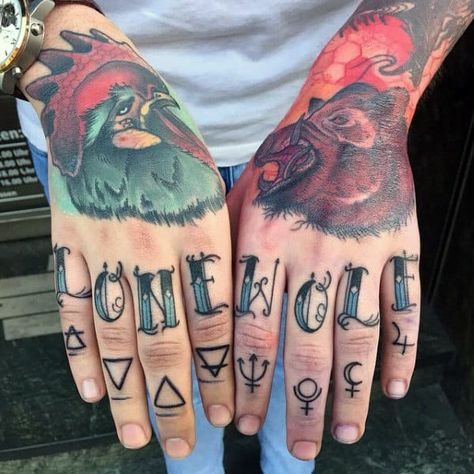 Top 101 Best Knuckle Tattoos Ideas - [2021 Inspiration Guide] Word Expression, Finger And Hand Tattoos, Hand Tattoos For Men, Knuckle Tattoo, Herren Hand Tattoos, Neotraditional Tattoo, Knuckle Tattoos, Hand And Finger Tattoos, Hand Tats