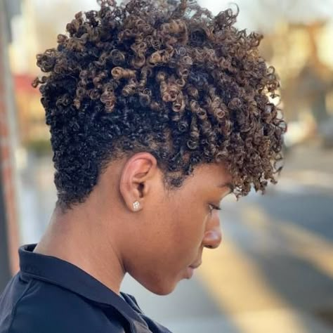 75 Most Inspiring Natural Hairstyles for Short Hair in 2024 Natural Hair Pixie Cut, Natural Haircut Styles, Natural Hairstyles For Short Hair, Tapered Natural Hair Cut, Natural Hair Haircuts, Short Natural Haircuts, Classic Pixie, Short Natural Curly Hair, Short Natural Hairstyles