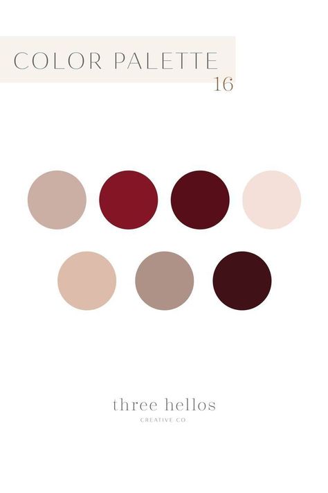 Maroon Color Palette, Burgundy Color Scheme, Burgundy Colour Palette, Red Palette, Feminine Color Palette, Romantic Colors Palette, Blush Color Palette, Monochrome Color Palette, Colour Pallets