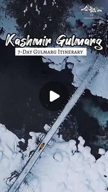 The India Explorer on Instagram: "📍Gulmarg Itinerary in 7 Days: “Read Caption”👇😍 ✨In this video, we give you a seven day itinerary of Gulmarg, one of the most popular winter destinations in Kashmir. 🏕️Here is a summary of the itinerary: Day 1: Arrive in Srinagar and check into your hotel. Take a walk around Dal Lake and enjoy the stunning views of the snow-capped mountains. In the evening, enjoy a traditional Kashmiri dinner at one of the many restaurants on the houseboat. Day 2: Take a day Gulmarg Kashmir Video, Kashmiri Wazwan, Dal Lake, Read Caption, Winter Destinations, Srinagar, Houseboat, Take A Walk, Instagram Reels