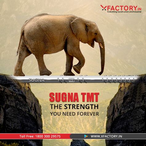 Buy Sugna TMT steel bars at XFACTORY.IN at best prices!  #SugnaTMT #XFACTORYIN #Xfactory #BuySteelOnline #BestPrices #Steel #B2B #OnlineMarketplace #Hyderabad #HasslefreeDelivery #steelbars #buysteelbarsonline Tmt Steel, Fast Food Advertising, Steel Fabrication, Corporate Presentation, Price Quote, Steel Bar, Creative Ads, Post Design, Price List