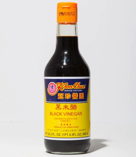 Chinese Black Vinegar, Asian Pantry, Eat Drink Man Woman, Asian Ingredients, Herbal Vinegar, Snap Pea Salad, Black Vinegar, Maillard Reaction, Cabbage Stir Fry