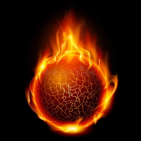 Fire ball. Illustration on black background for design , #Ad, #Illustration, #ball, #Fire, #design, #background #ad Hd Background Download, Cool Fire, Background Images Free Download, Blur Background Photography, Fire Image, Flame Art, Blur Photo Background, Love Background Images, Natural Disaster