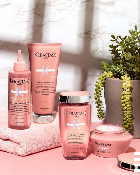 Kerastase Hair Mask, Kerastase Products, Favorite Hair Products, Kerastase Hair, Salon Pictures, Salon Shampoo, Damage Hair Care, Shower Skin Care, Color Your Hair