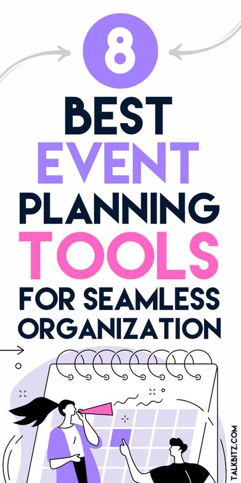 8 Best Event Planning Tools for Stress-Free Events (2024) - TalkBitz Planner Organization College, Event Planning Organization, Life Planner Organization, Budget Tracking, Corporate Event Planning, Event Planning Business, Planning Tools, Work Planner, Free Event