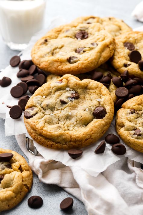 Egg Yolk Chocolate Chip Cookies Cookie Reference, Egg Yolk Cookies, Yolk Recipes, Egg Yolk Recipes, The Perfect Chocolate Chip Cookie, Egg Free Cookies, Recipes For 2, Cookies Chocolate Chip, Vegan Baking Recipes