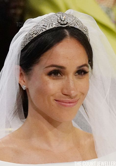 Meghan Markle Wedding, Bridal Jewels, Wedding Day Makeup, Royal Tiaras, Peinados Recogidos, Wedding Makeup Artist, Braut Make-up, Diy Bridal, Day Makeup