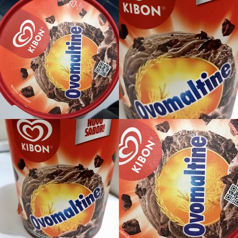 Ovomaltine Ice cream Kibon julho2019 Muffins, Frozen, Ice Cream, Cream