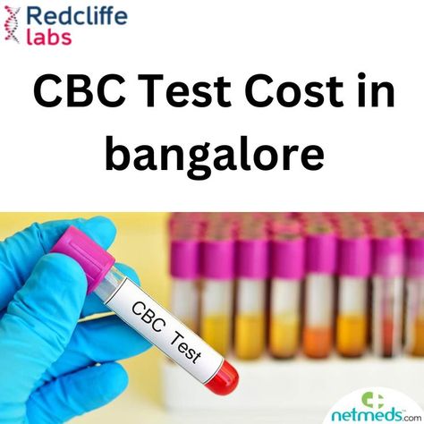 CBC is a blood test that is useful for knowing your overall health condition and detecting a wide range of disorders. Redcliffe Labs offers CBC Test Cost in Bangalore @350 only with Quick Precise Reports. Cbc Test, Medical Laboratory, Blood Test, Overall Health, Bangalore, Knowing You, Lab, Medical, Health