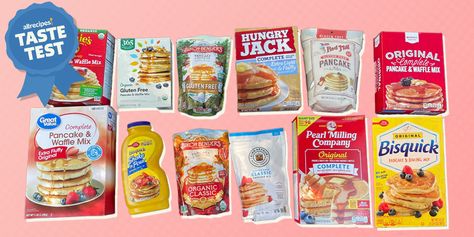 I Tried 12 Pancake Mixes, and One Brand Was So Much Better Than All the Others Best Pancake Mix, Organic Pancakes, Types Of Pancakes, Gluten Free Pancake Mix, King Arthur Gluten Free, Perfect Pancakes, Gluten Free Pancakes, Waffle Mix, Pancake Mix