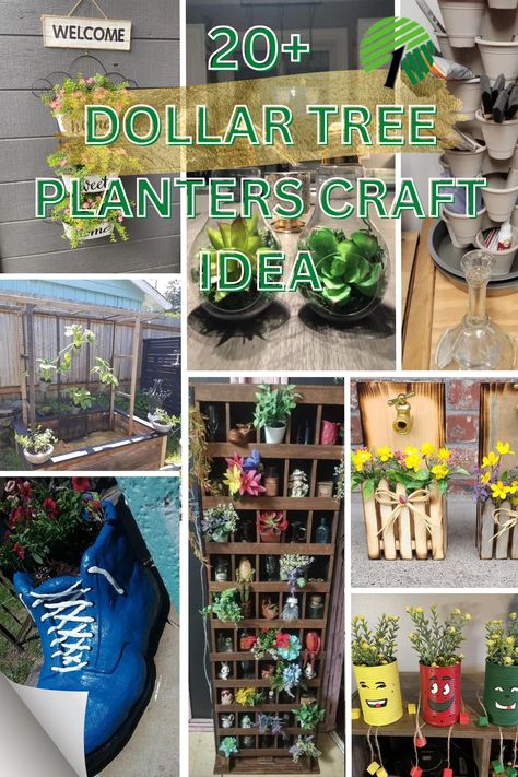 Gi everyone, Create stunning and affordable gardens with Dollar Tree planters. Explore the versatility of stackable planters for a space-saving vertical garden. Dollar Tree Diy Planter, Dollar Tree Garden Ideas Diy Projects, Dollar Tree Plant Ideas, Dollar Tree Planters Diy, Dollar Tree Trellis Ideas, Diy Propagation Station Dollar Tree, Dollar Tree Garden Hacks, Dollar Store Planter Ideas, Dollar Tree Stackable Planters Ideas