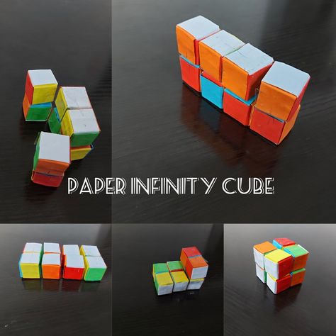 Relaxing mind|| please subscribe our channel Infinite Cube Diy, Cube Paper Craft, Infinity Cube Diy, Infinity Cube Diy Paper, Infinity Cube Wooden Table, Lego Infinity Cube, Origami Infinity Cube, Cube Origami, Infinity Cube