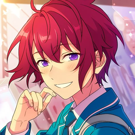 Tsukasa Suou Icon, Enstars Pfps, Nagao Kei, Tsukasa Suou, Ensemble Stars Fanart, Enstars Icons, Ritsu Sakuma, Riddle Rosehearts, J Love