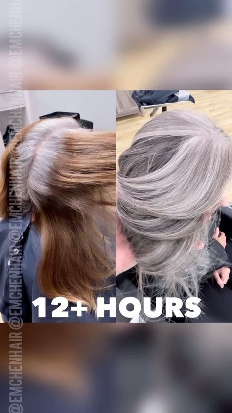 Free Salon Education, Grey Transition, Marcel Curling Iron, Olivia Garden, Salt And Pepper Hair, How To Cut Bangs, Long Curtains, Kevin Murphy, Pretty Hair