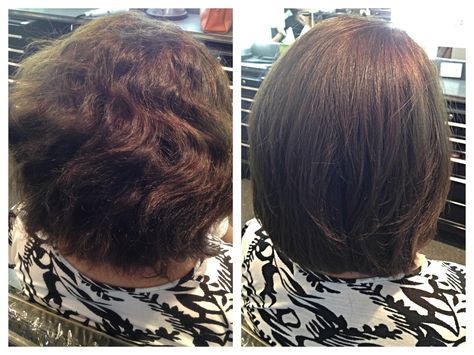 Relaxer Before And After, Relaxer Styles, Chemical Relaxer, Hair Relaxer, Portfolio Project, Cosmetology School, Before After Photo, Greasy Hair Hairstyles, Japanese Hairstyle