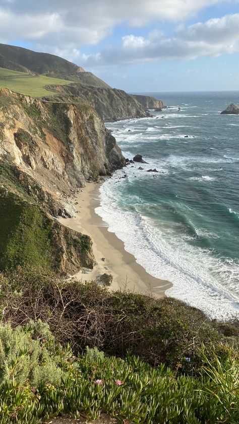 ocean, waves, coastal, aesthetic, norcal, aesthetic Norcal Aesthetic, Coastal Aesthetic, Future Life, Big Sur, Next Chapter, Ocean Waves, Northern California, Dream Vacations, Beautiful Views