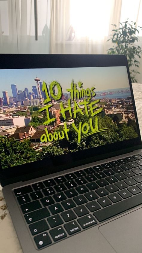 movie, 10tihay, 10 things i hate about you, movies, comfort, aesthetic, music, characters, macbook, mac Comfort Movie, Music Cover Photos, Watching A Movie, 10 Things I Hate About You, Movie Aesthetic, Nothing Else Matters, Movie Time, Feelings Words, Sometimes I Wonder