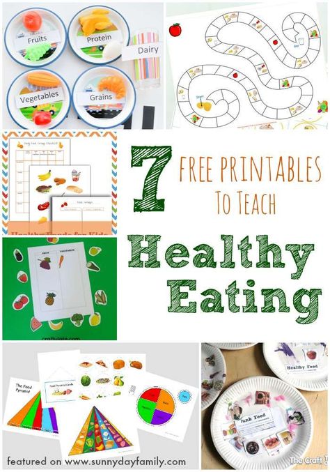 Teach kids about healthy eating with these fun, free printable games and activities! Healthy Eating Activities, Healthy Food Activities, Gym Nutrition, Nutrition Activities, Gratis Printables, Free Printable Games, Nutrition Sportive, Food Activities, Games And Activities