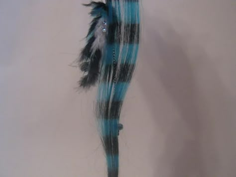 RACCOON TAIL HAIR Raccoon Tail Hair Curly, Raccoon Tale Hair, Blue Racoon Tail Hair, Raccoon Hair Dye, Raccoon Tail Hair Dye, Blue Raccoon Tail Hair, Raccoon Tails Hair, Raccoon Tail Hair Extension, Blue And Black Raccoon Tails Hair