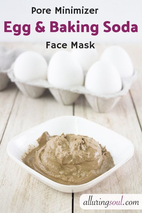 Egg Face Mask, Apple Cider Vinegar Face Mask, Face Baking, Baking Soda Face Mask, Coconut Oil Face Mask, Baking Soda Face, Face Mask For Pores, Aloe Vera Skin Care, Coffee Face Mask