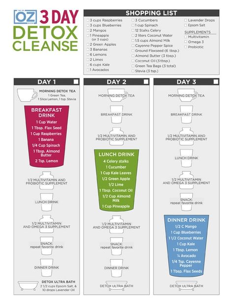 Three Day Detox, 3 Day Detox Cleanse, Salt Detox, Detox Kur, Best Smoothie, Detox Juice Recipes, Cleanse Diet, Natural Detox Drinks, Smoothie Detox