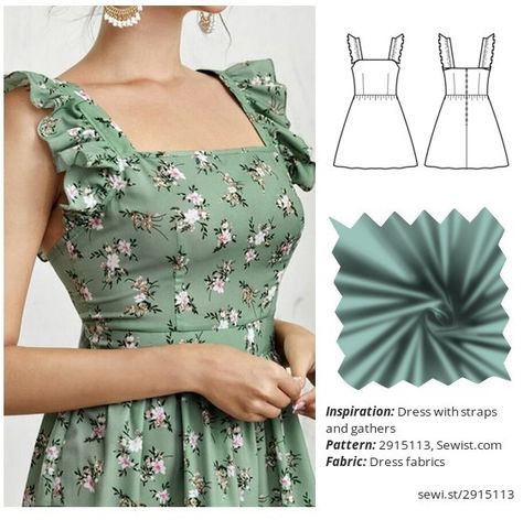 Pattern Dresses Women, Cricut Dress Pattern, Sew Dress For Women, Sewing Dress Inspiration, Woman Sewing Patterns, How To Make Dress Patterns Tutorials, Diy Dresses For Women Simple, Sew Womens Clothes, Summer Dresses Pattern Sewing