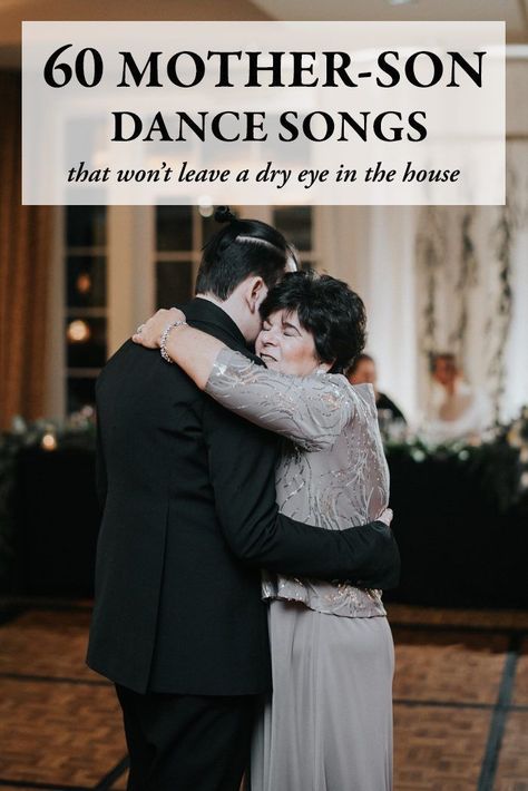 Check out the blog now for our favorite mother-son dance songs! | Image by Nick + Danée Mother Son Wedding Songs, Mother Son Songs, Mother Son Wedding Dance, Country Wedding Songs, Songs For Sons, Mother Song, Mom Song, Best Wedding Songs, Perfect Song