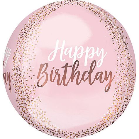 Pink Birthday, Confetti, Blush Pink, Foil, Balloons, Happy Birthday, Blush, Rose Gold, Birthday