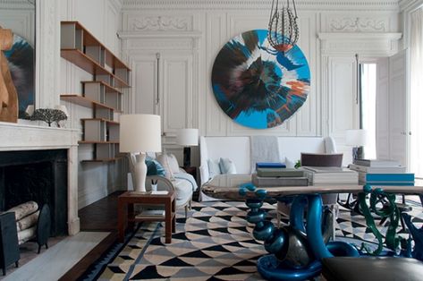 Delphine & Reed Krakoff’s Shared Vision of Luxury | Contemporary Art | Sotheby’s Interior Design Hacks, New Canaan Connecticut, Wouldn't It Be Nice, Ikea Sofas, Timeless Interior Design, Timeless Interior, Reed Krakoff, Fancy Houses, Luxury Contemporary