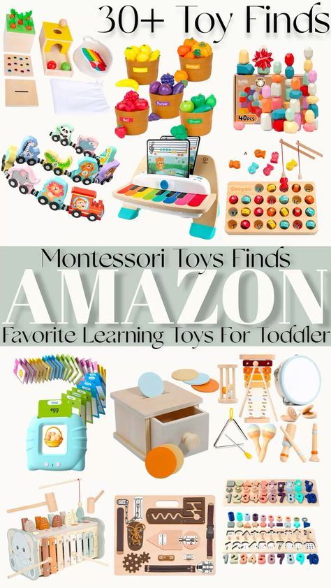 Looking for fun and educational toys for toddlers? These 30+ Amazon Montessori-inspired toys are perfect for fostering creativity, fine motor skills, and independent play. From sorting fruits and stacking blocks to musical instruments and hands-on busy boards, these toys provide endless entertainment while encouraging learning and development. Add these must-have learning toys to your little one’s playroom for hours of screen-free fun! 🌈✨
(contains affiliate link)
#montessoritoys #amazonfinds #toddlerlearningtoys #educationaltoys #screenfreeplay #toysfortoddlers #handsonlearning #amazonmusthaves #playroominspo #finemotorskills #montessoriathome #toddlerdevelopment #earlylearning #amazonkidsfinds #toddlergiftideas Toddler Milestones, Montessori Bedroom, Montessori Room, Montessori Activities, Toddler Crafts, Toddler Activities, Toddler Toys, Educational Toys, Wooden Toys