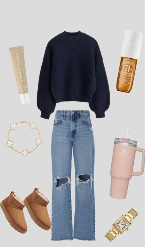 Simple Outfits For School, Casual Preppy Outfits, Trendy Outfits For Teens, Cute Lazy Day Outfits, Cute Outfits For School, Cute Preppy Outfits, Easy Trendy Outfits, Simple Trendy Outfits, Cute Simple Outfits