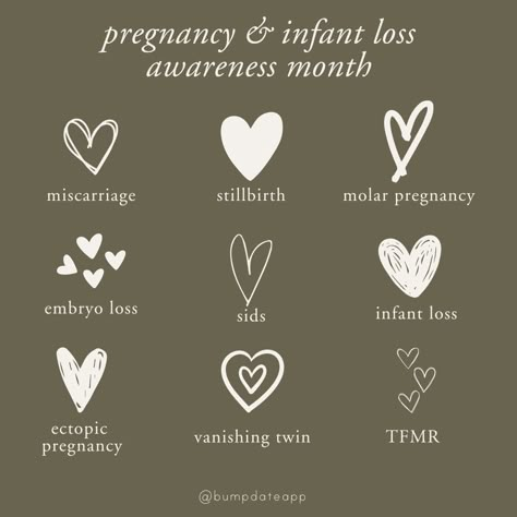 October is Pregnancy & Infant Loss Awareness Month. No matter your journey, you are a strong mama. We are here to stand with you, support you, and encourage you. We understand that grief can look different for everyone. Never be afraid to lean on support and ask for help when you need it most. 🤍 More than anything, we want you to know you are not alone and we are here to hold space for you and everyone else experiencing loss and infertility. October Awareness Month Infant Loss, Tattoo For 2 Miscarriages, October Baby Loss Awareness, October Pregnancy And Infant Loss Month, Pregnancy Infant Loss Awareness Month, October Is Pregnancy And Infant Loss, Baby Loss Month, October Infant Loss Awareness Month, October Pregnancy Loss Awareness Month