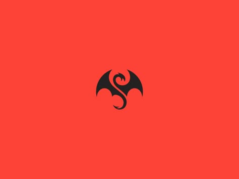 Logo Dragon, Dragon Logo, Dragon Icon, Dragon Silhouette, Minimalist Business Logo, Dragon Tattoo Designs, Soyut Sanat Tabloları, Minimalist Business, Dragon Slayer