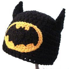 One Skein Crochet Hats for Women: 10 free patterns with 10 different looks! Description from pinterest.com. I searched for this on bing.com/images Batman Crochet Hat, Superhero Blanket, Crochet Hats For Boys, Baby Headbands Crochet, Crochet Hat Free, Crochet Baby Boy, Kids Headbands, Crochet Hats Free Pattern, Crochet For Boys