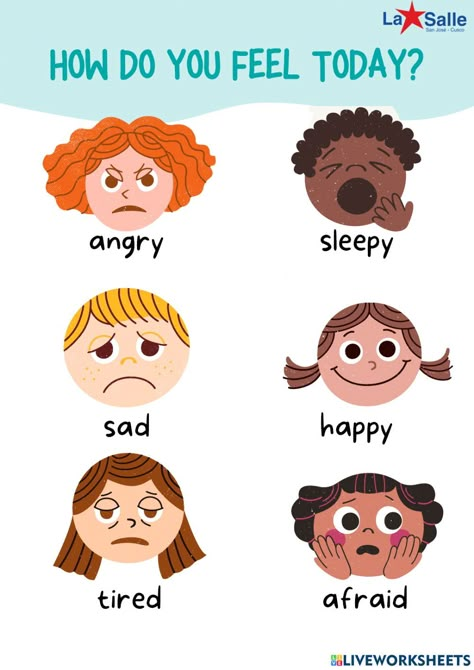 Feelings Emotions Preschool Activities, How Are You Feeling Today, Feelings Activities For Kids, Emotions Preschool Activities, Emotions Board, Feelings Activities Preschool, Preschool Charts, Teaching Emotions, Emotions Preschool