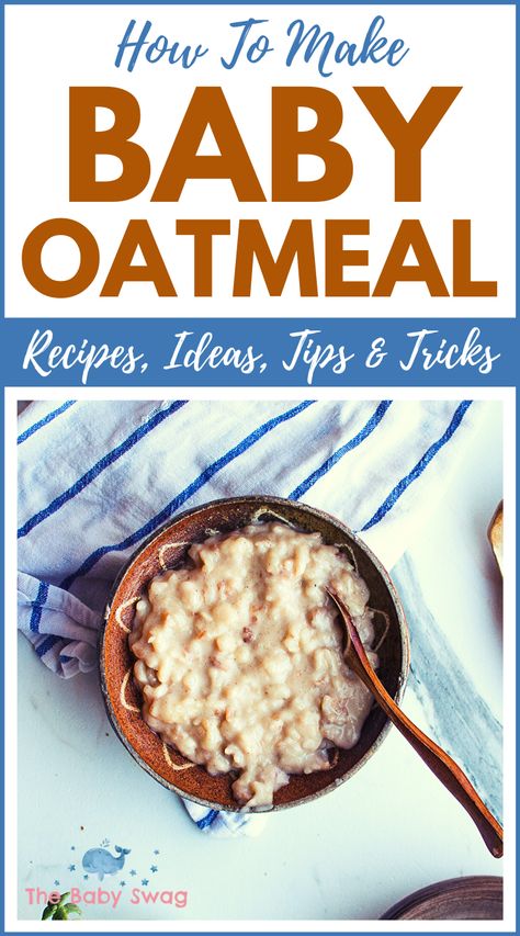 Oatmeal For Infants, Infant Oatmeal Recipes, Baby Oatmeal Recipes, Oatmeal For Babies, Baby Oatmeal, Infant Food, Moms Life, Newborn Tips, Infant Formula